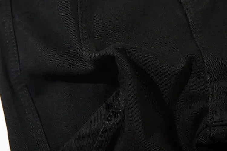 Fashion American Trousers Breasted Jeans Men