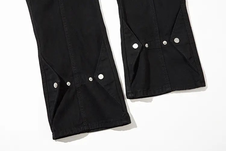 Fashion American Trousers Breasted Jeans Men