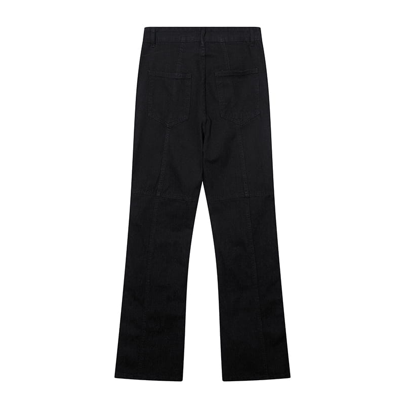 Fashion American Trousers Breasted Jeans Men