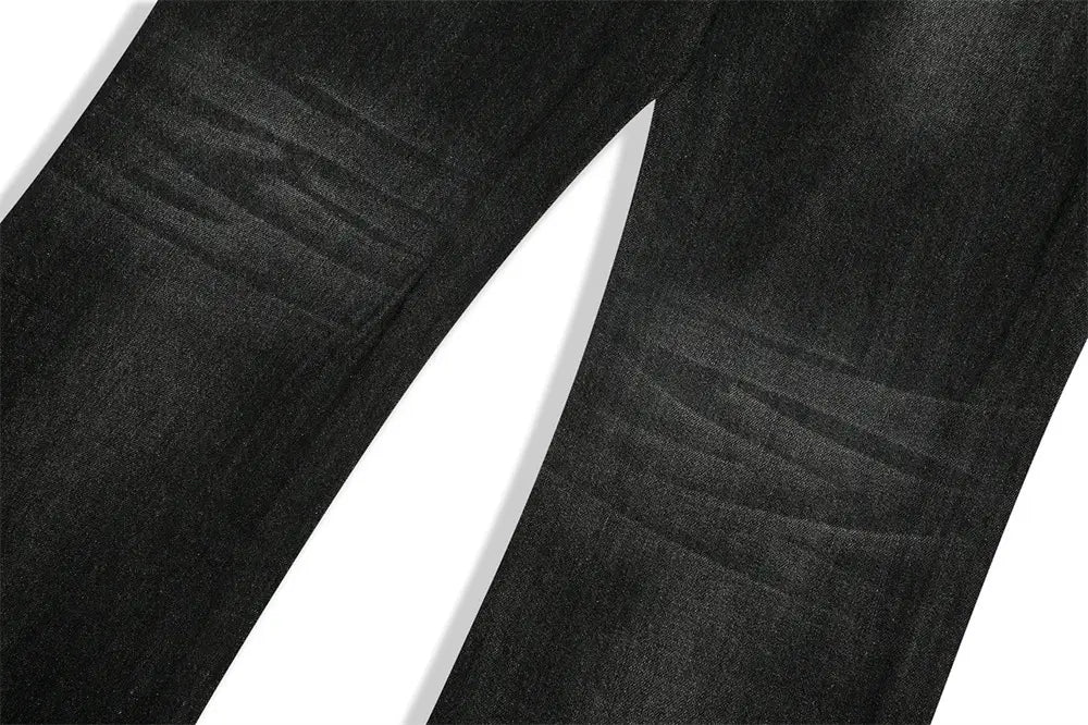 Fashion Personality Loose Denim Trousers Men