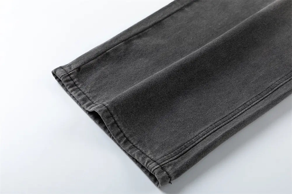 Fashion Loose Casual Denim Trousers For Men