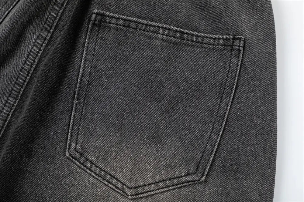 Fashion Loose Casual Denim Trousers For Men