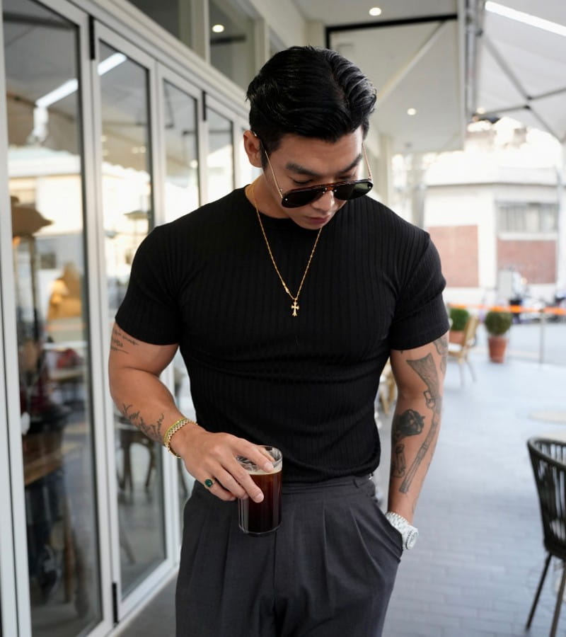 Men’s Summer Sports Fitness Shirts