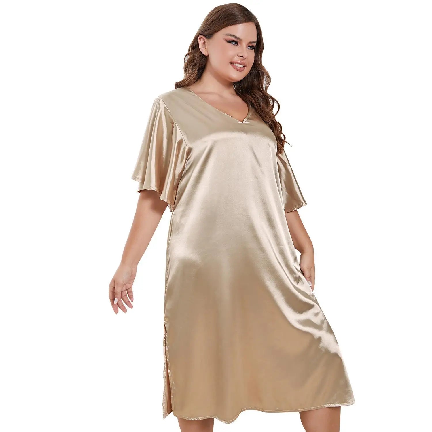 European And American Plus Size Pajamas Women’s Summer