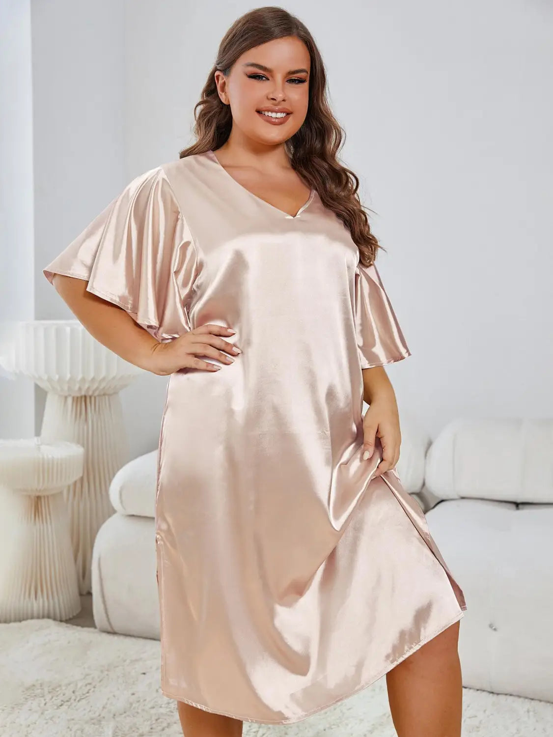 European And American Plus Size Pajamas Women’s Summer