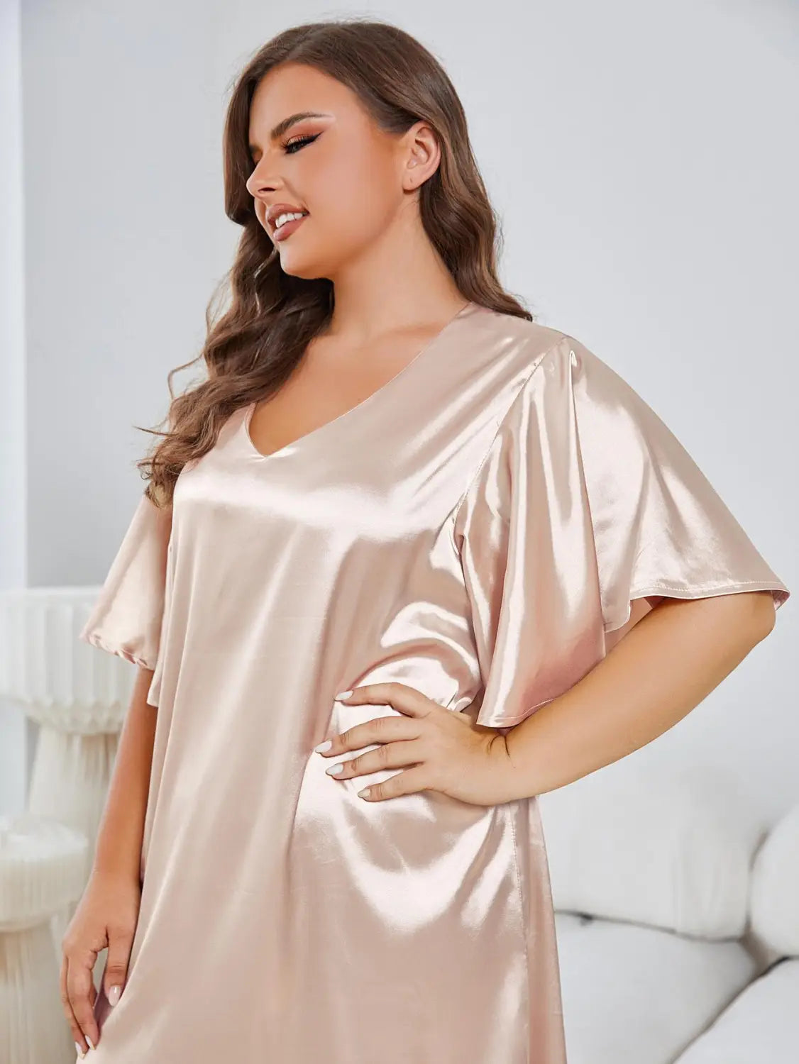 European And American Plus Size Pajamas Women’s Summer