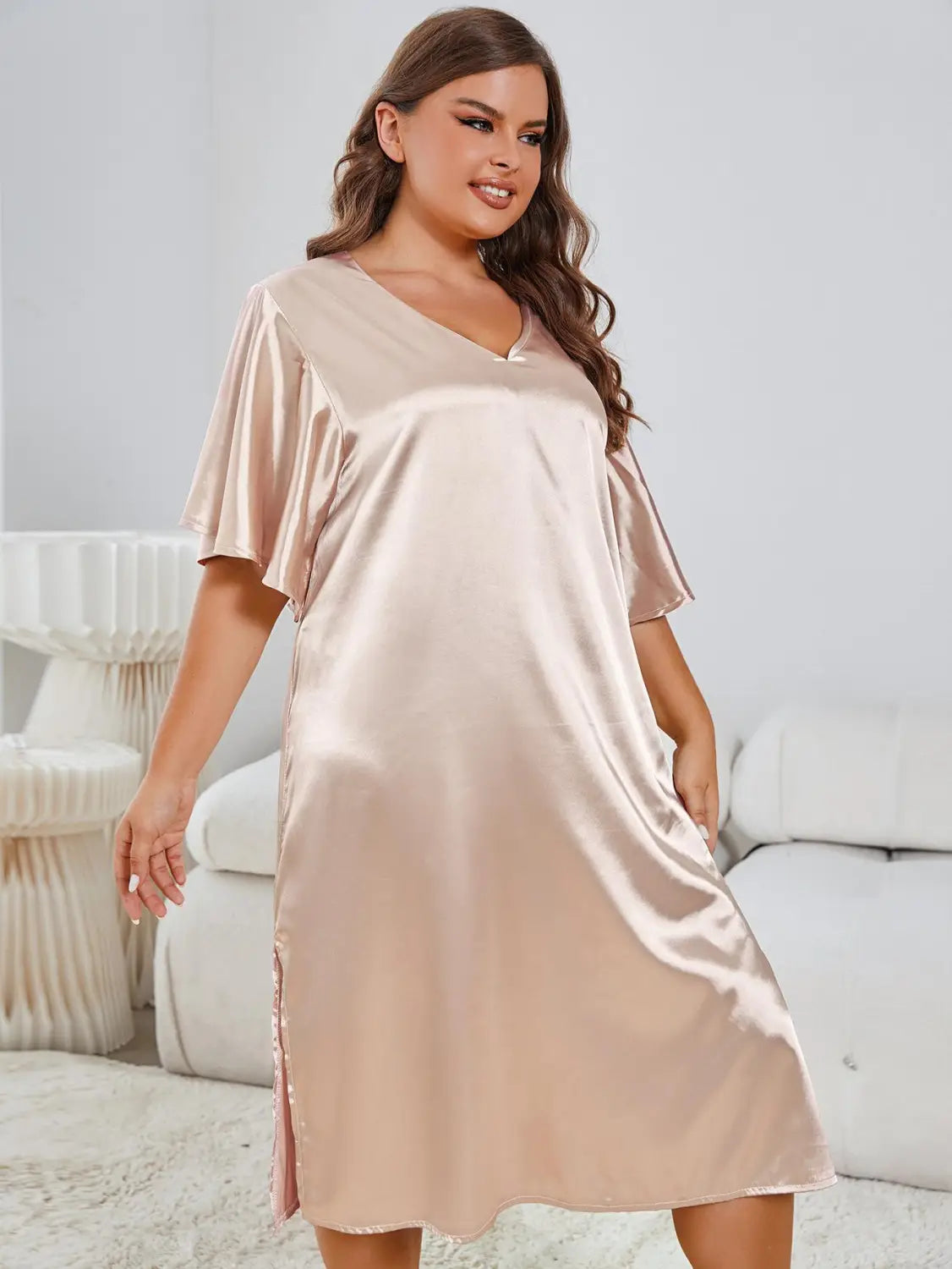 European And American Plus Size Pajamas Women’s Summer