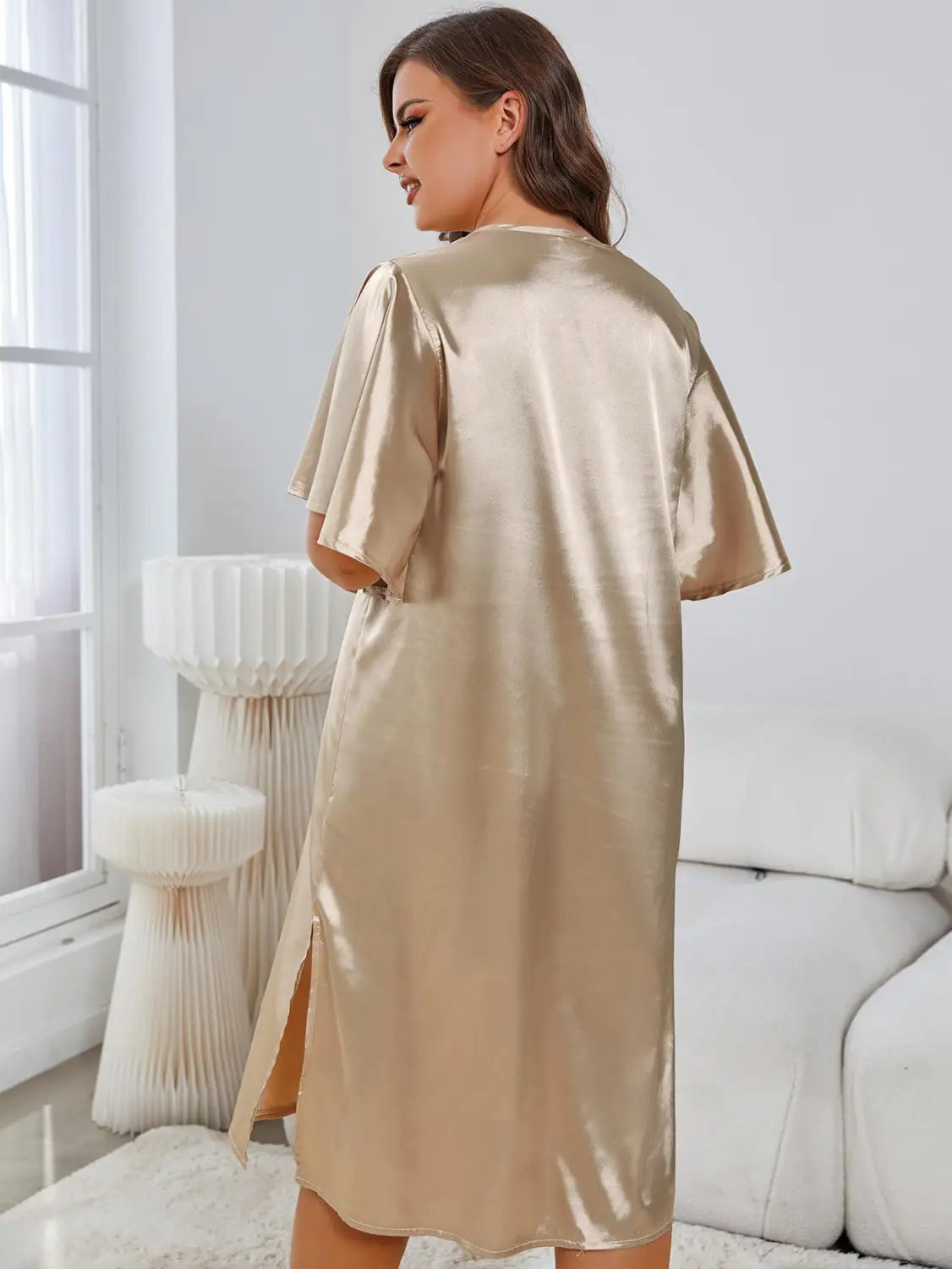 European And American Plus Size Pajamas Women’s Summer
