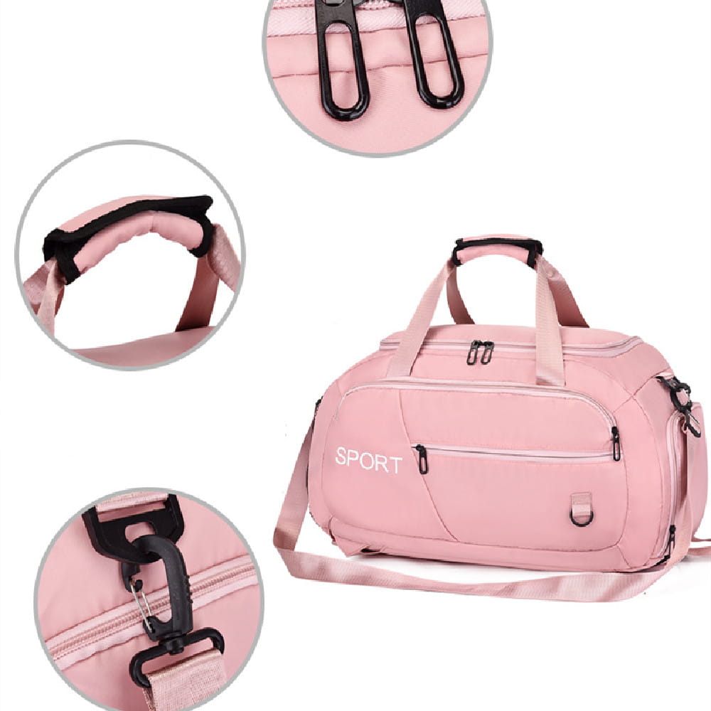 Luggage Bags For Women Handbag Oxford Men’s Fitness Gym Shoulder Bag Waterproof Sports Travel Backpack With Shoes
