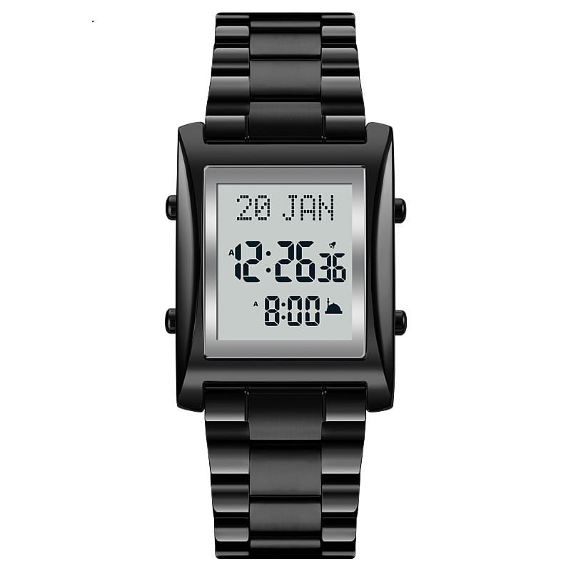 SKMEI 1815 Muslim Islamic Azan Prayer Watch Qibla Direction Multifunctional Digital Watches
