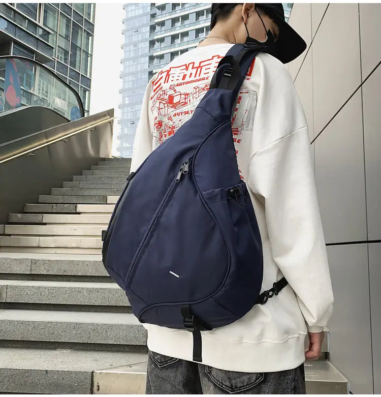 Men’s And Women’s Crossbody Bag Large Capacity Leisure Sports Shoulder Bag