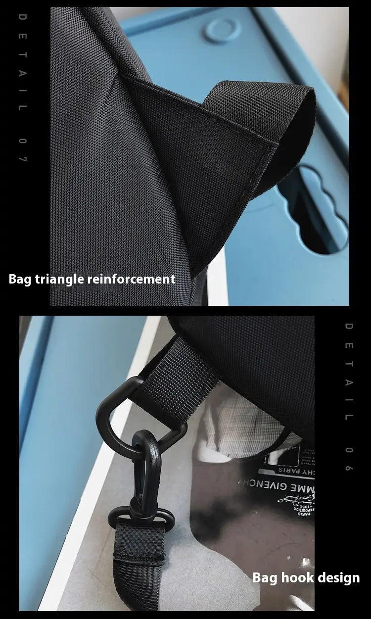 Men’s And Women’s Crossbody Bag Large Capacity Leisure Sports Shoulder Bag