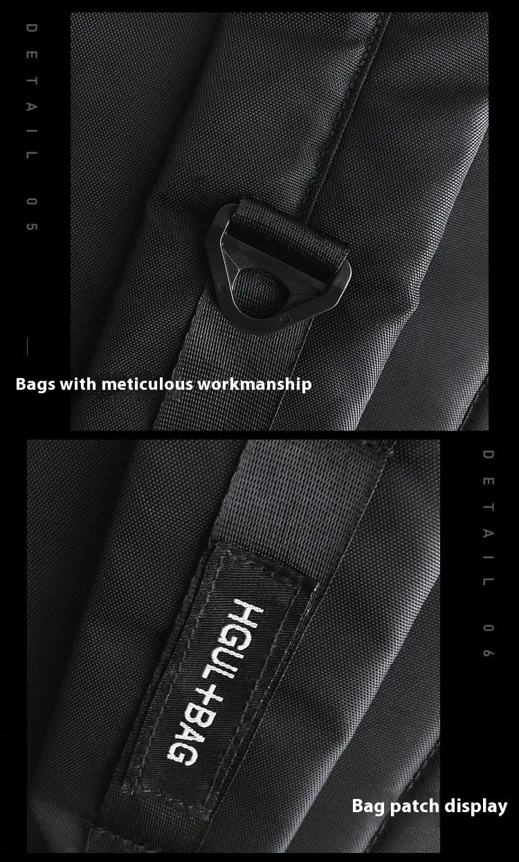 Men’s And Women’s Crossbody Bag Large Capacity Leisure Sports Shoulder Bag