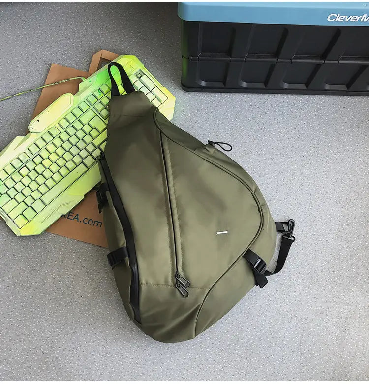 Men’s And Women’s Crossbody Bag Large Capacity Leisure Sports Shoulder Bag