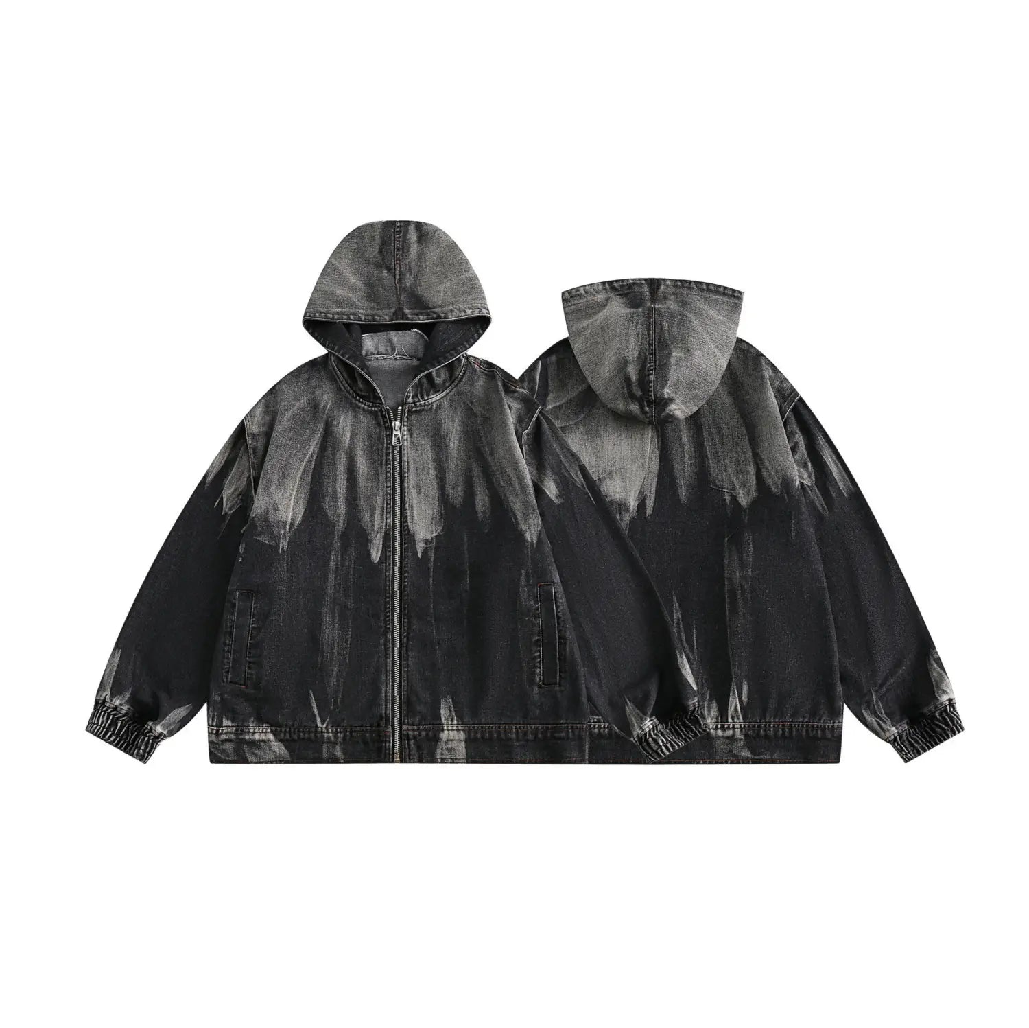 Hooded Washed Do The Old Cowboy Coat For Women Men Spring And Autumn