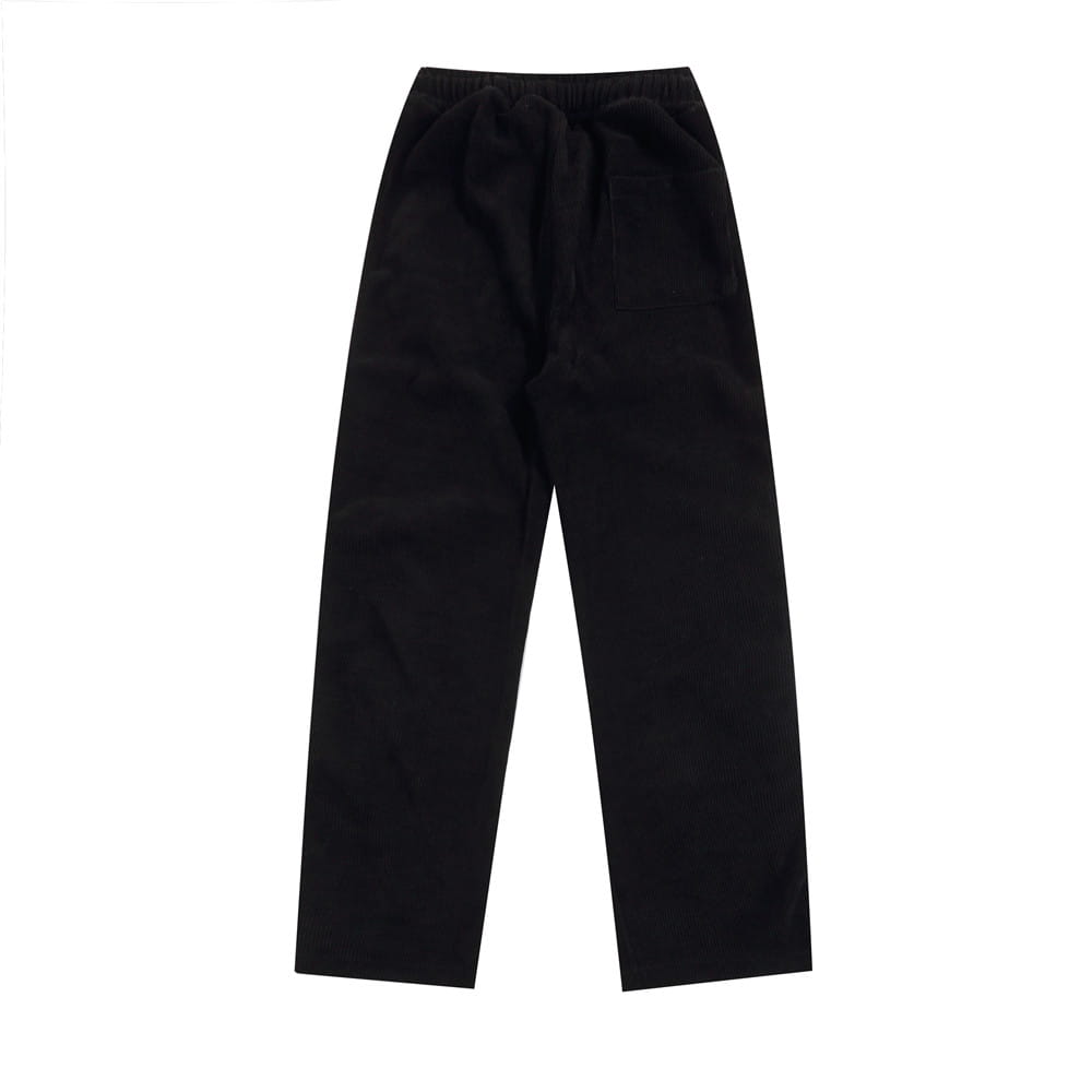 Fashion Striped Casual Straight Trousers Men