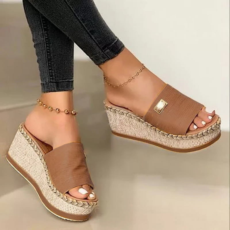 Platform sandals wedge heels fashion sandals