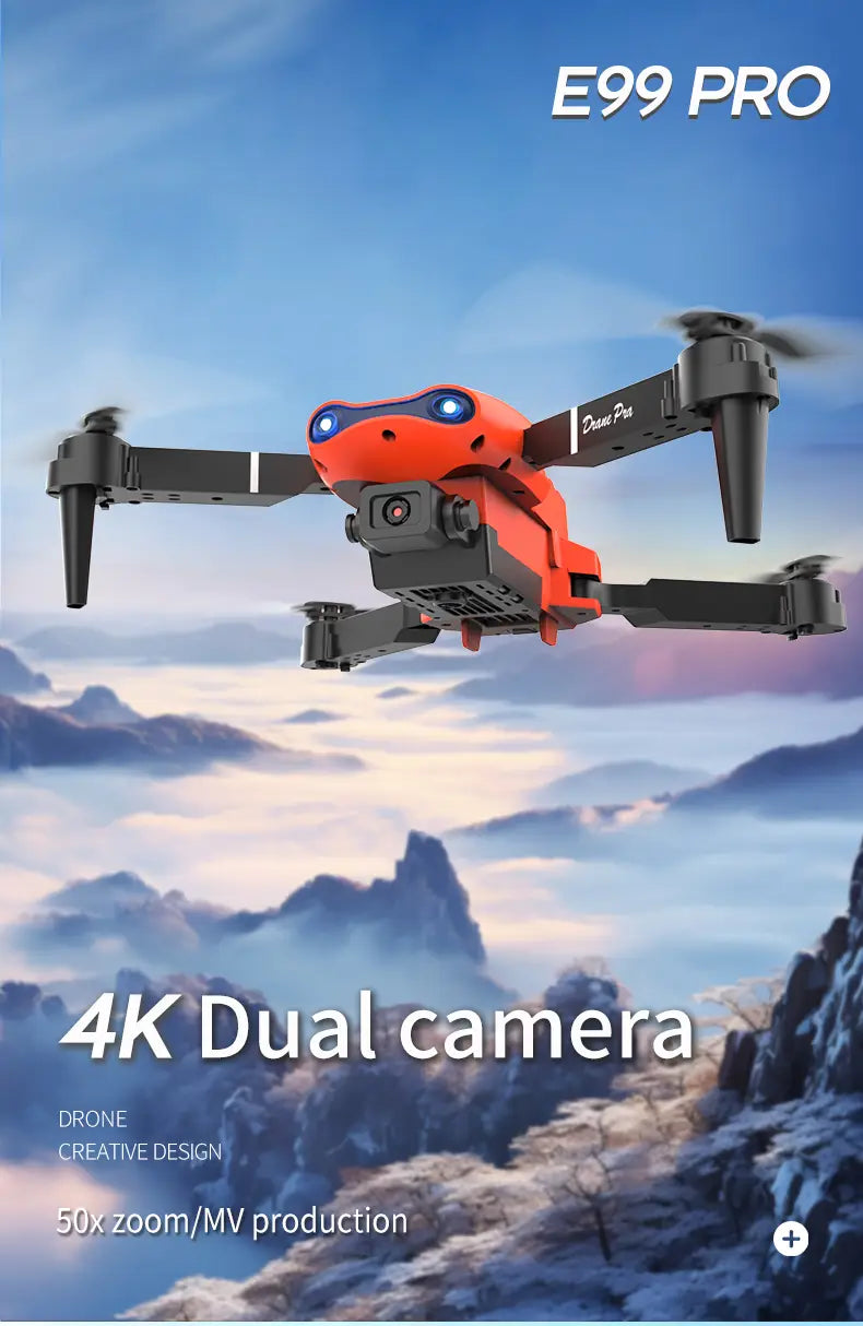 Long Battery Life Of Dual-camera Quadcopter