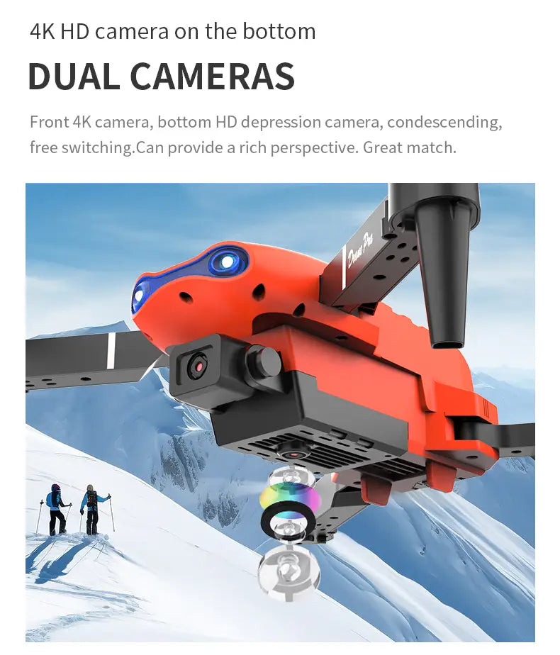 Long Battery Life Of Dual-camera Quadcopter