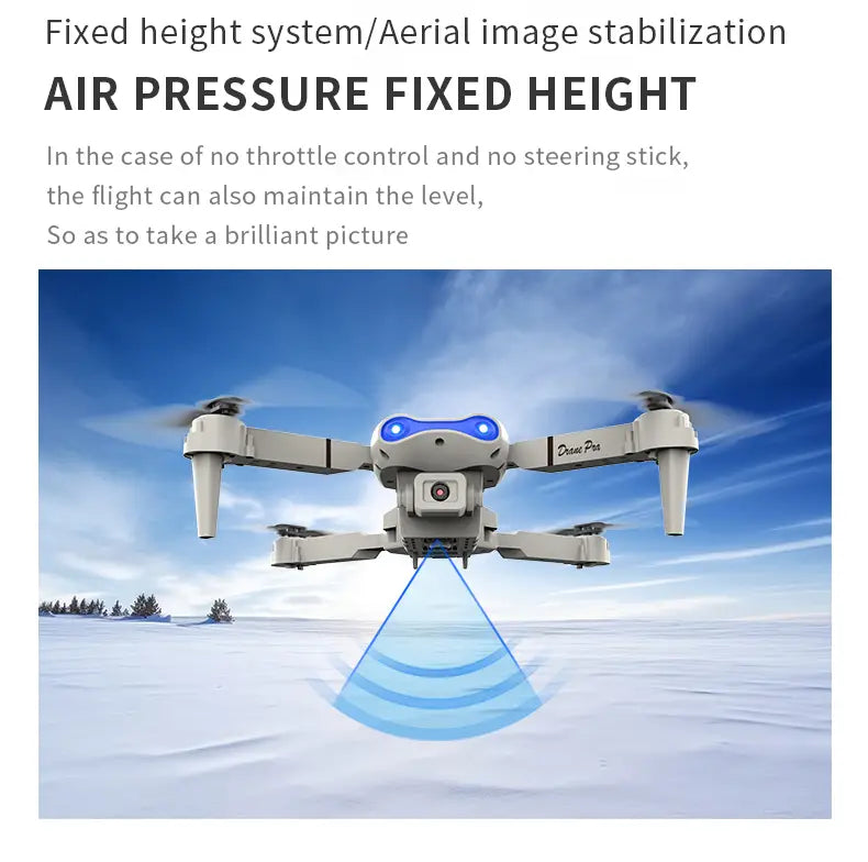 Long Battery Life Of Dual-camera Quadcopter