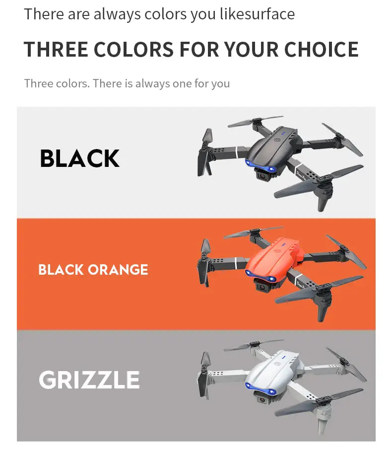Long Battery Life Of Dual-camera Quadcopter