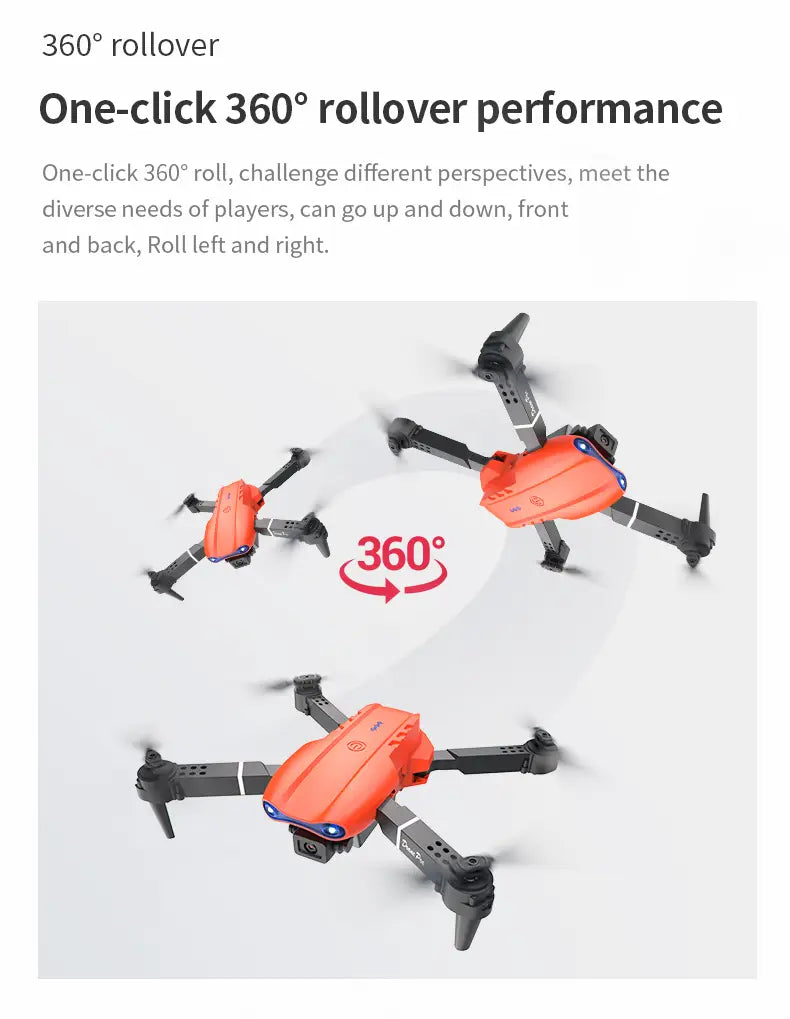 Long Battery Life Of Dual-camera Quadcopter