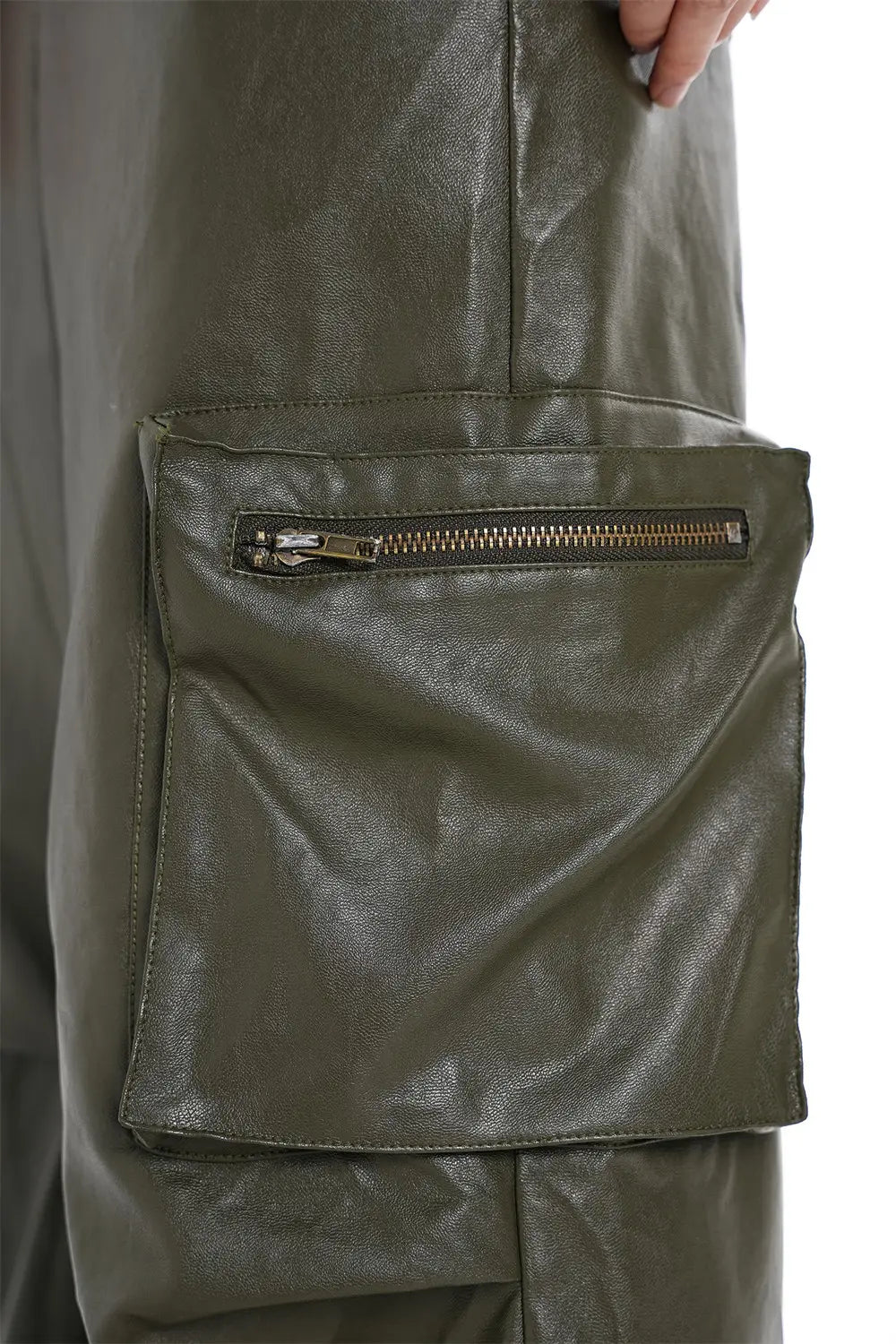 PU Leather Trousers For Men And Women