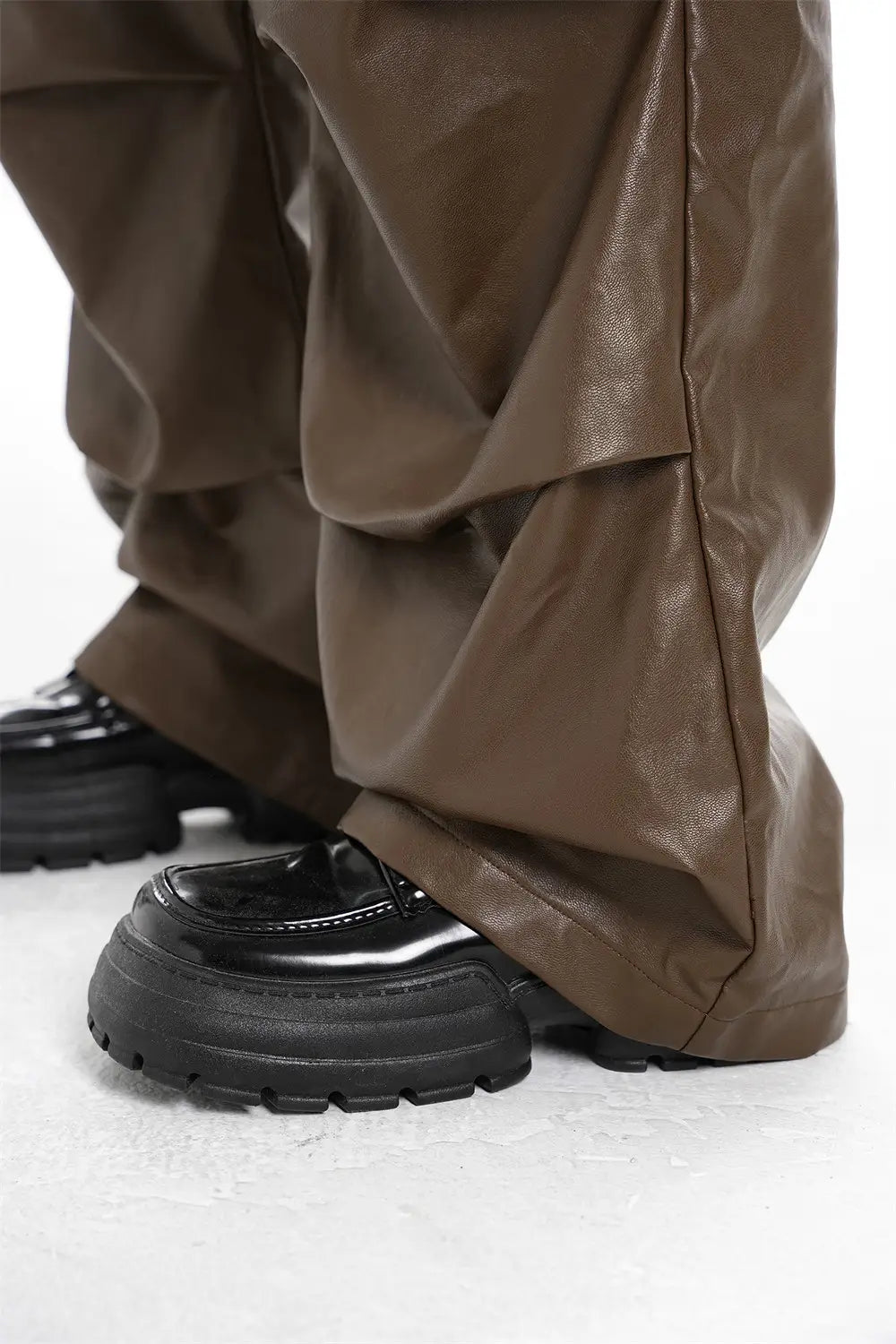 PU Leather Trousers For Men And Women