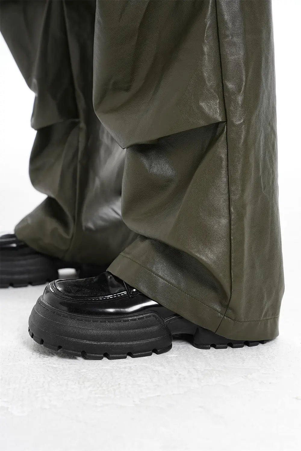 PU Leather Trousers For Men And Women
