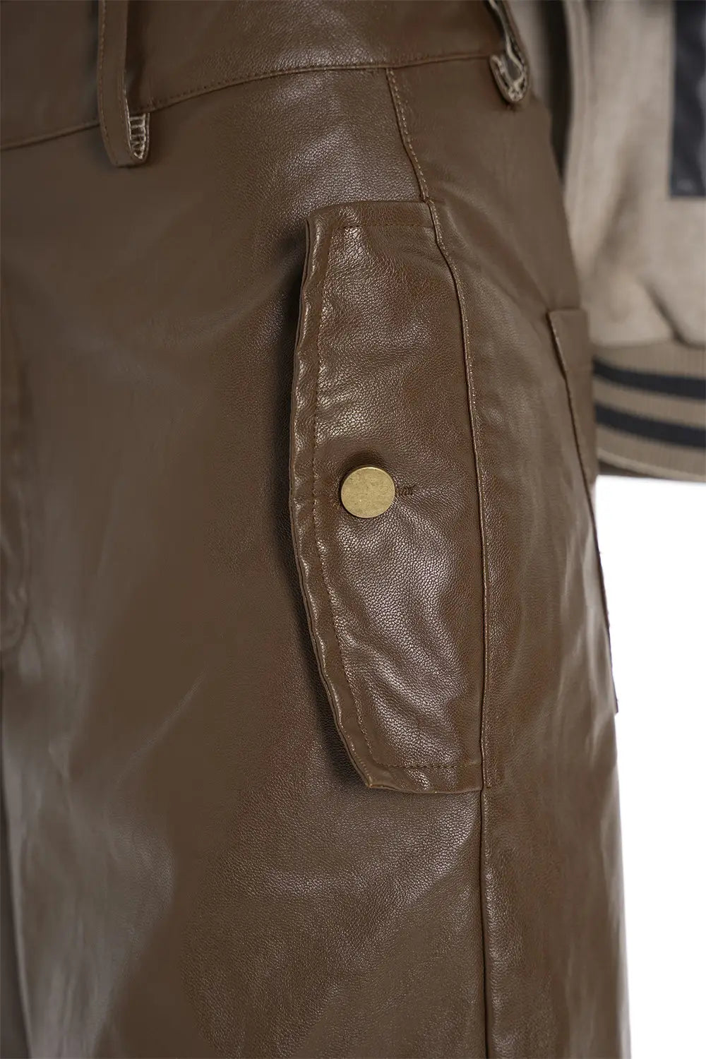 PU Leather Trousers For Men And Women