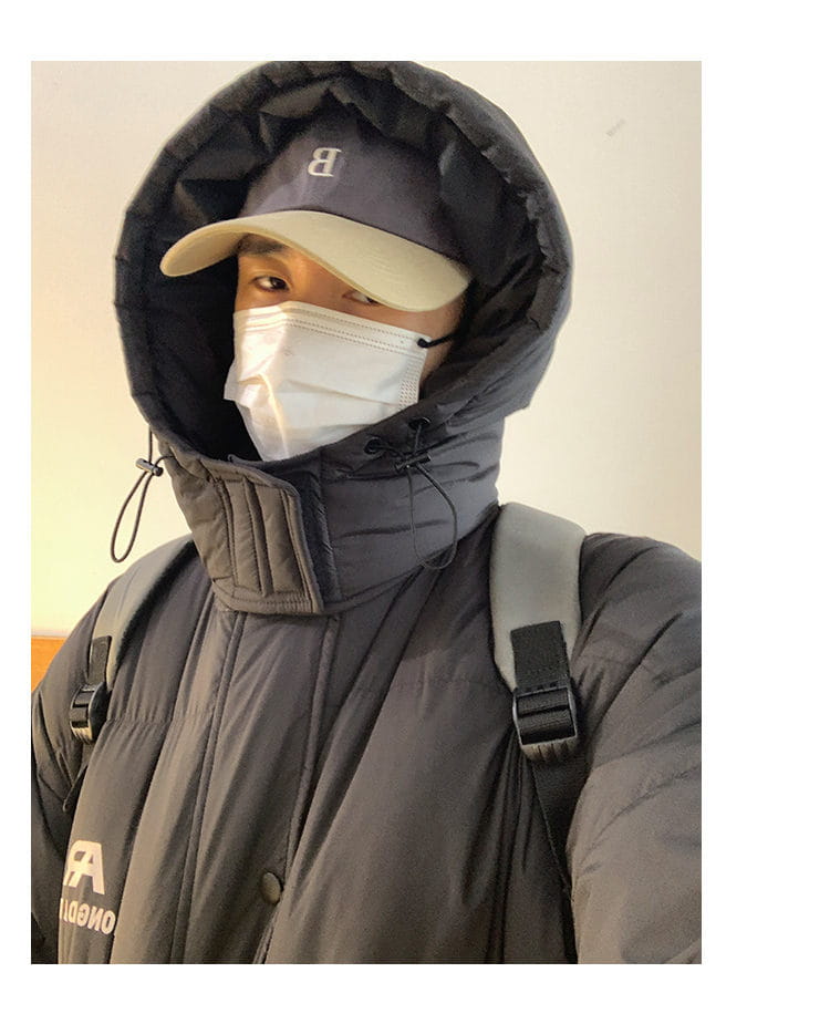 Winter Long Bread Coat For Men