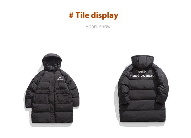 Winter Long Bread Coat For Men