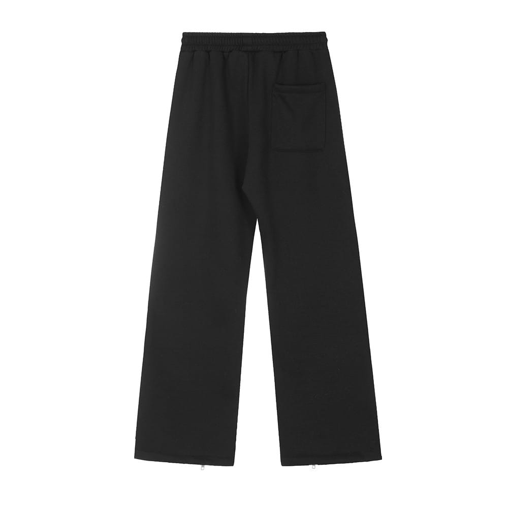 Loose Casual Fleece-lined Trousers Men