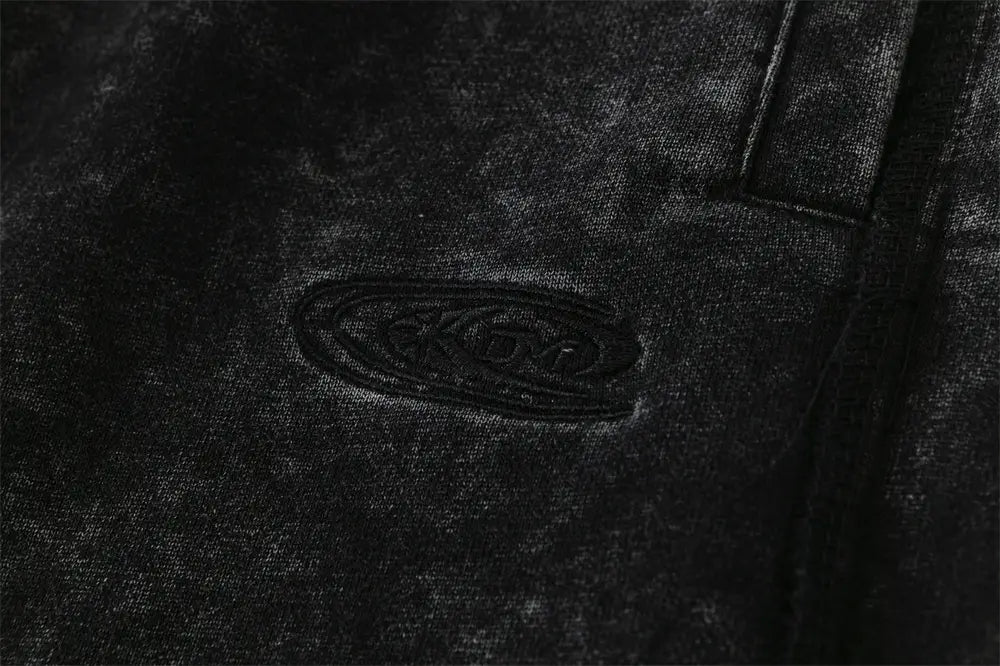 Washed And Worn Leisure Men Trousers