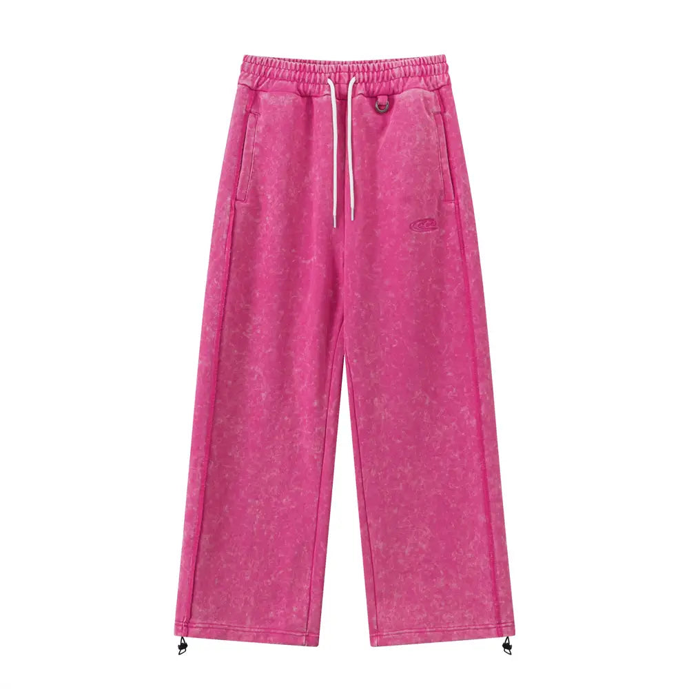 Washed And Worn Leisure Men Trousers