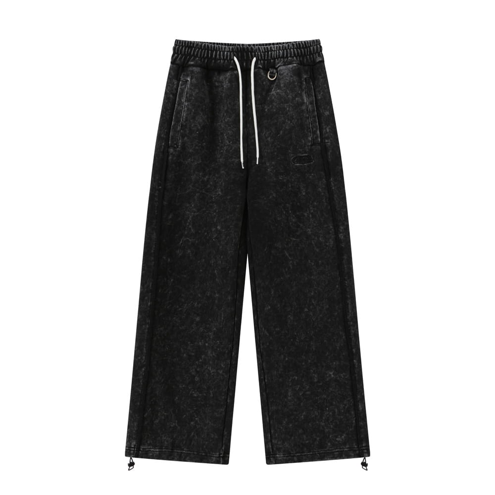 Washed And Worn Leisure Men Trousers