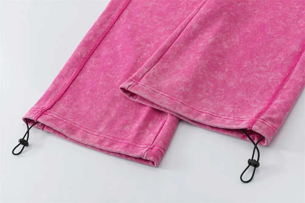 Washed And Worn Leisure Men Trousers