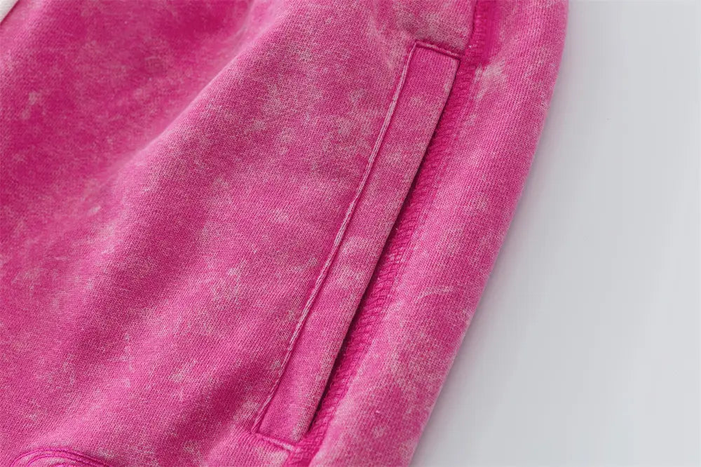 Washed And Worn Leisure Men Trousers