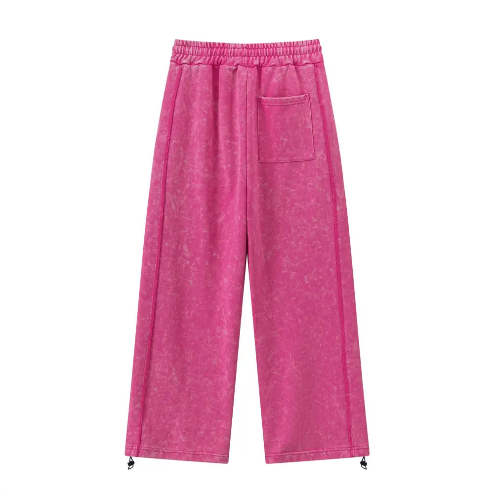 Washed And Worn Leisure Men Trousers