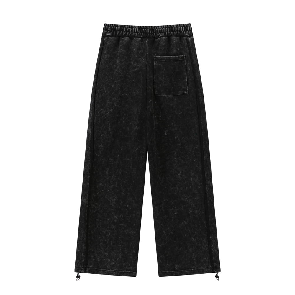 Washed And Worn Leisure Men Trousers