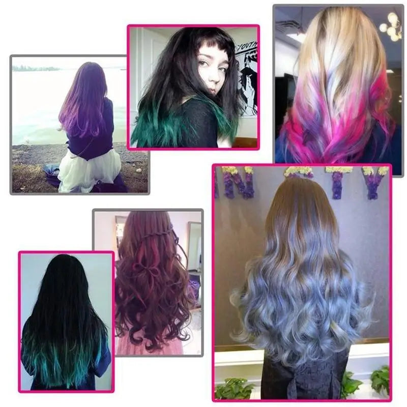 Crayons Hair Color Dyeing Brush