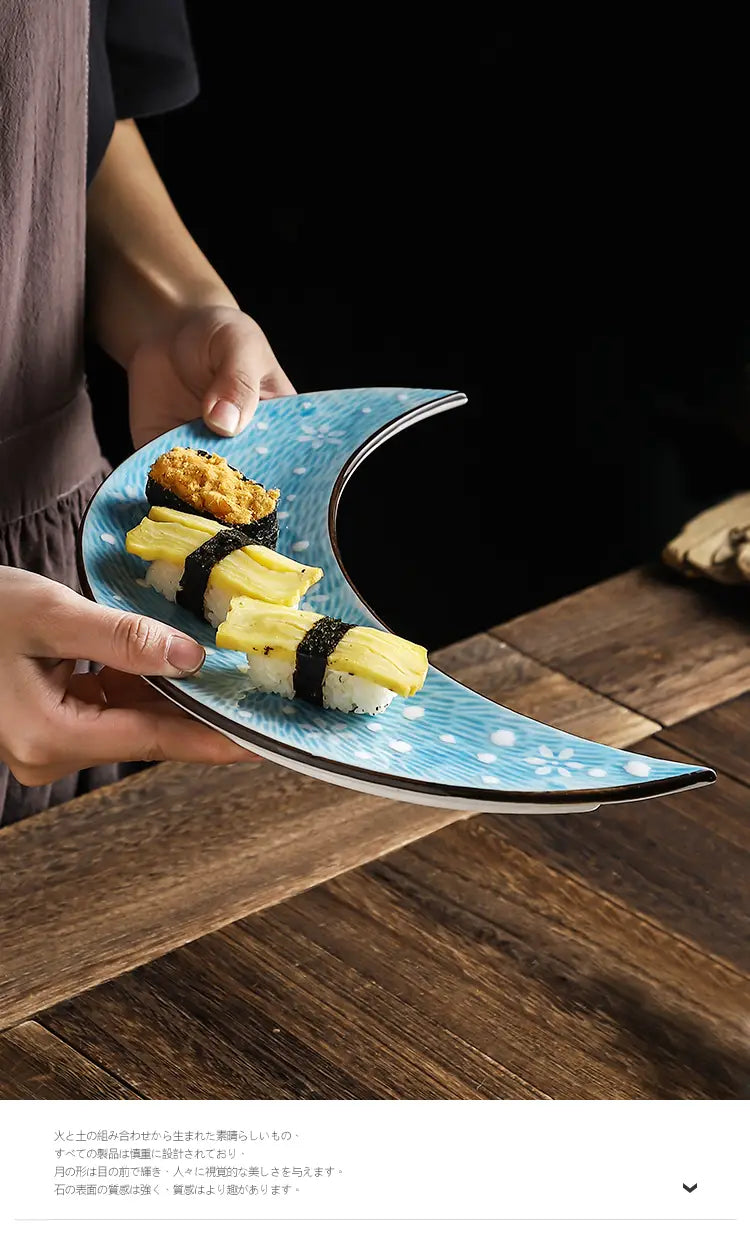 Creative Household Ceramic Plates Sushi Tableware
