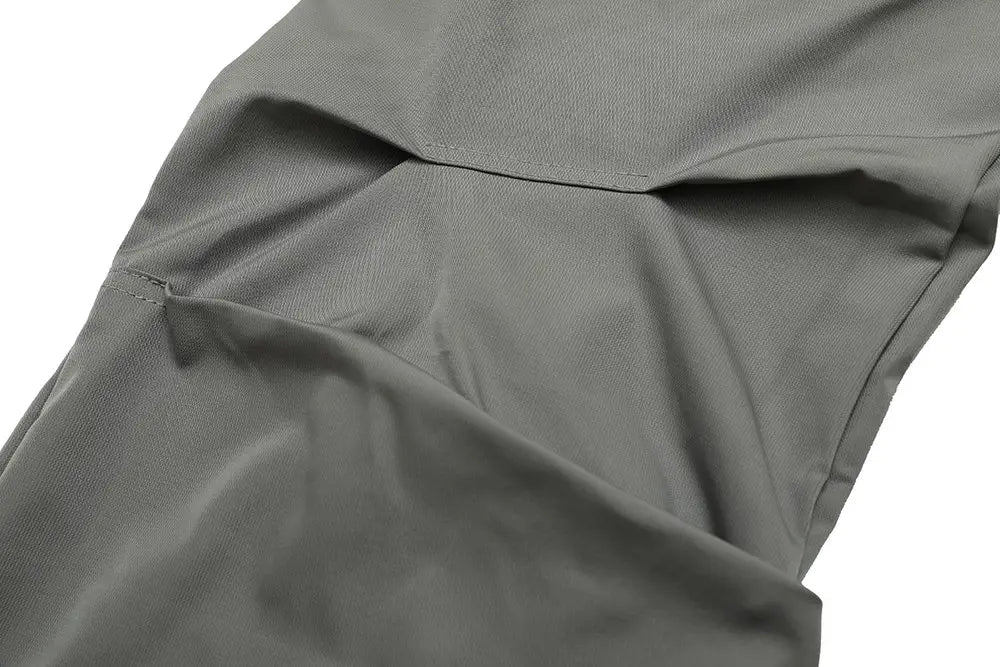 Hip Hop Pleated Design Trousers For Men