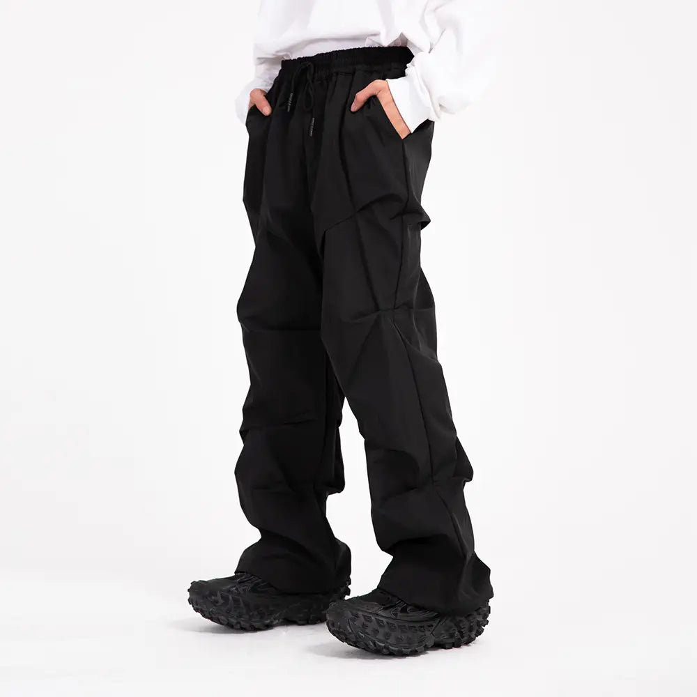 Hip Hop Pleated Design Trousers For Men