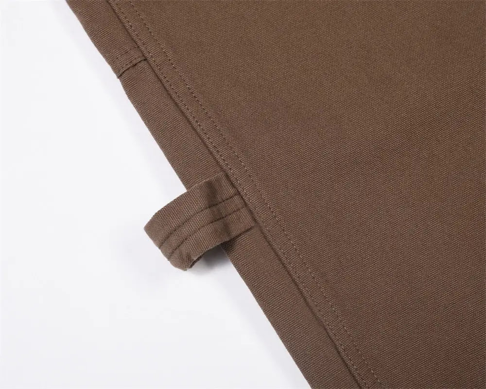 Fashion Zipper Split Casual Trousers Men