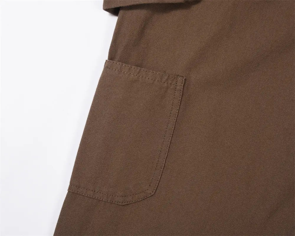 Fashion Zipper Split Casual Trousers Men