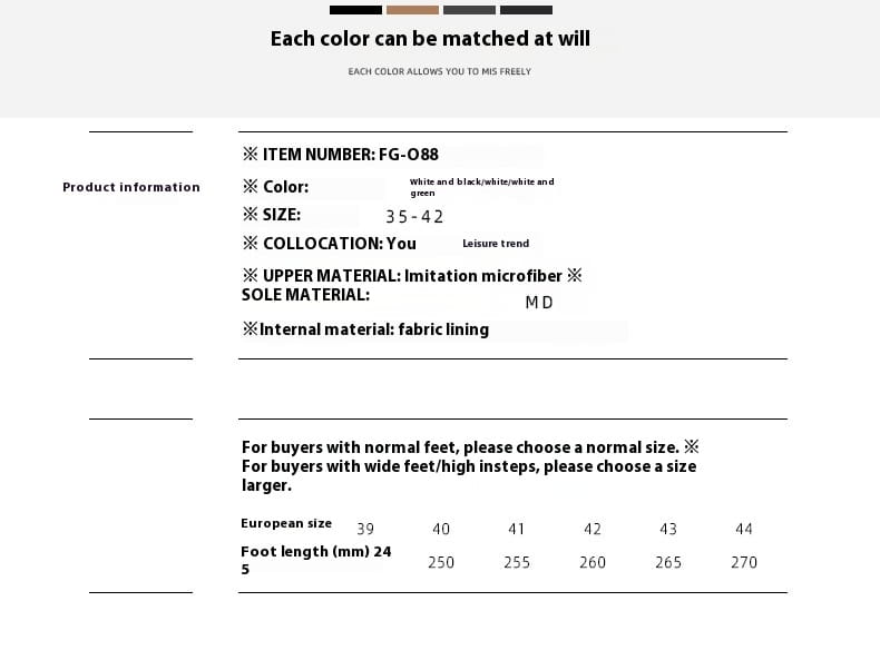 Breathable Versatile White Shoes Korean Style For Students