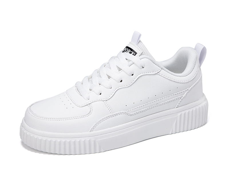 Breathable Versatile White Shoes Korean Style For Students