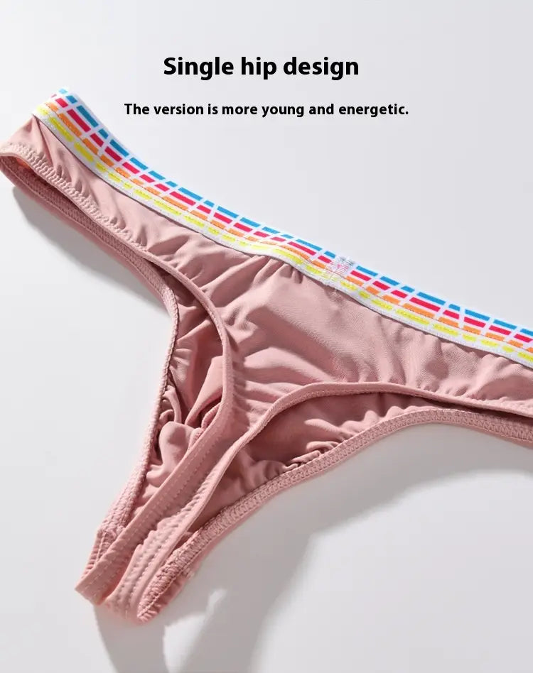 Men’s Transparent Ice Silk T Shape Men’s Summer Sexy Underwear