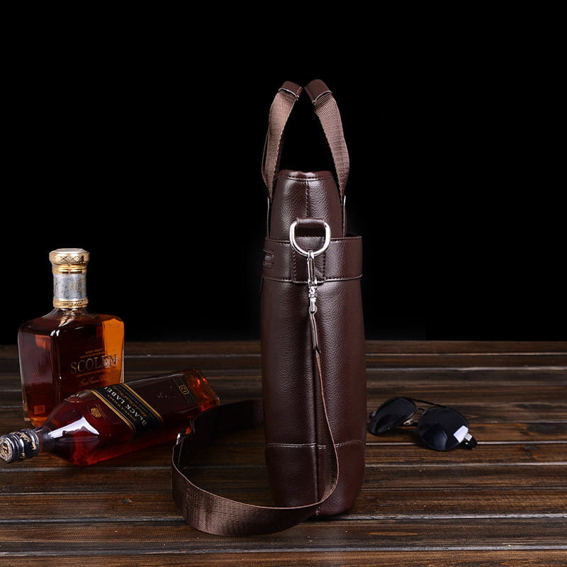 Men’s Portable Crossbody Shoulder Briefcase